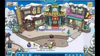 Club Penguin- Safer Internet Day Party (With Special Guest... Trainman1405!) (Airplane6068Cpf)