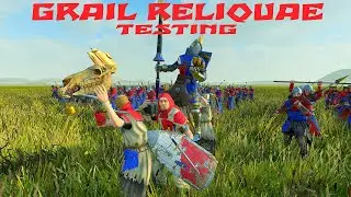 Grail Reliquae Testing. Total War Warhammer 2