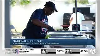 Detroit police and community unite at National Night Out amid surge in youth violence