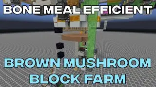 Fancy Brown Mushroom Block Farm