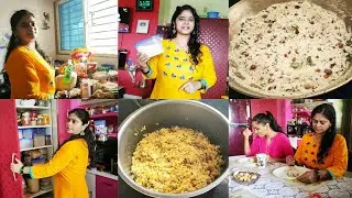 BREAKFAST+LUNCH ROUTIN, Upma Premix, Instant Upma, how to store suji, Masoor pulao, GROCERY SHOPPING