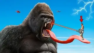 Crossing KING KONG BRIDGE In GTA 5 - Impossible