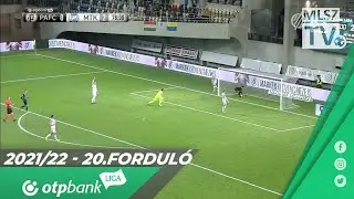 Skribek Alen Martin g&oacute;lja a Pusk&aacute;s Akad&eacute;mia FC &ndash; MTK Budapest m&eacute;rkőz&eacute;sen