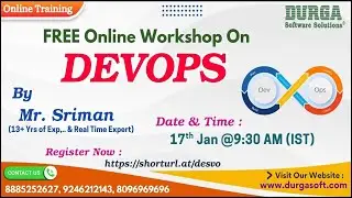 DEVOPS (FREE Workshop) Online Training @ DURGASOFT