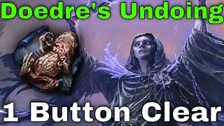 1 Button Clear - Doedre's Undoing Endgame Lich Build Guide [PoE2 0.3]