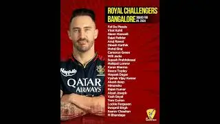 ALL IPL SQUARD 2024 #cricket #ipl