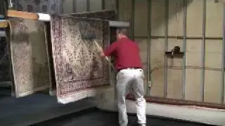 How To Clean An Oriental Rug - Step 6: Fiber Care & Fringe Detailing