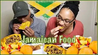 Trying Jamaican Food | Ackee & Saltfish + Oxtail + Beef Patties + Rice & Peas