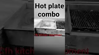 for sale hot plate combo cfh kitchen equipment