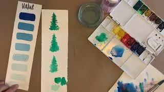 Yosemite Conservancy Watercolor Series: Value