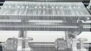 How Fabric Is Really Made | Textile Machine Close-Up