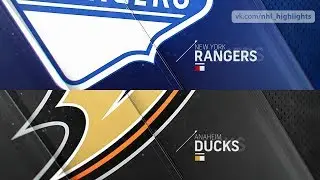 New York Rangers vs Anaheim Ducks Nov 1, 2018 HIGHLIGHTS HD