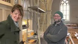 Interview mit Markus Zoitl, Intonateur der neuen Orgel in Alt-Pankow.