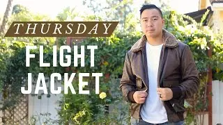 Thursday Boot Flight Jacket Anejo Unboxing | On Body Look