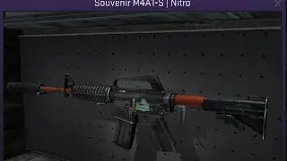 CS:GO - Souvenir M4A1-S | Nitro - Frosty the Hitman (Foil) DreamHack 2013 Souvenir Package