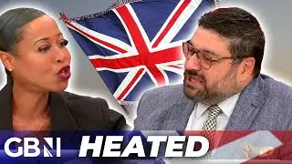 'I am NOT a nutjob!' - Watch as row ERUPTS over whether the Union Jack is too divisive
