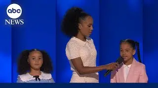 Harris&rsquo; great-nieces on how to pronounce &lsquo;Kamala&rsquo; at the DNC