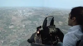 F16 old fighter jet cockpit to fixed based simulator integration - internship project at multiSim