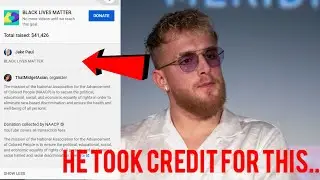 Jake Paul takes credit for another creators Fundraiser... (ThatMidgetAsian)