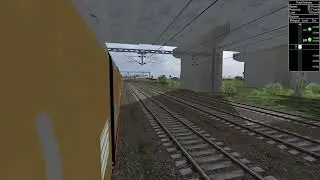 MSTS | Train entering tiruppur | TNKL|