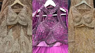 Charu Design💖😍आए हैं आज फिर से कुछ नया और सस्ता लेके🥰 NEW DESIGNER CROP TOP LEHENGA,INDO FUSION