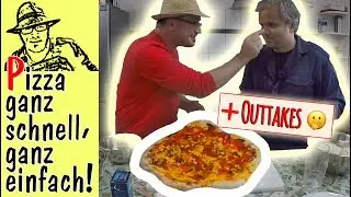 Rezept Pizzateig schnell und einfach