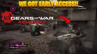 Gears of War Reloaded Beta FIRST ONLINE Multiplayer Gameplay!