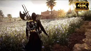 (4K60) THE BEAUTY OF ASSASSINS CREED ORIGINS | OVERHAUL MOD | RTGI 0.33 | RESHADE