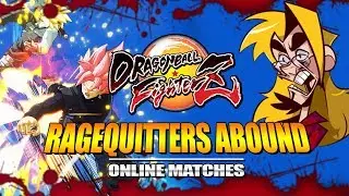 RAGEQUITTERS ABOUND: Dragon Ball FighterZ - Ranked Matches