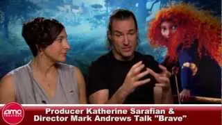 Katherine Sarafian & Mark Andrews Talk Brave
