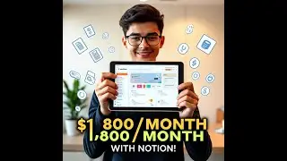 How to Make $1,800/Month Using Notion (From Templates to Passive Income)