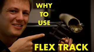 Why to use flex track for your garden railroad ... assembling THIEL flex track