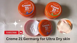 Увлажняющий крем Creme 21 производства Германии || Способ применения || Лучший зимний увлажняющий крем для сухой кожи!!