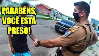 TRAFICANTE tenta enganar POLICIAIS e acaba PRESO