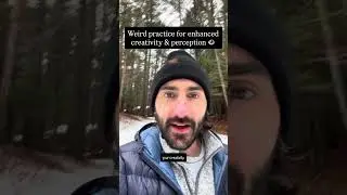Weird mindfulness practice for enhanced creativity and perception