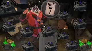 TF2: crazed gambling addicted RACC opens 12 Halloween cases and explores 2025 scream fortress maps!