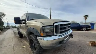 99 al 2003 ford f250 7.3 pt1 diesel como cambiar empaques de la tapa de tiempo de arriba