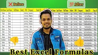 Best Excel Formula In 2024 ! Excel Concatenate Formula ! Excel 365 Download Link !