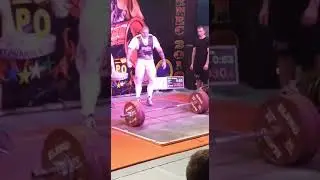 Nikolas Toth 340kg Deadlift National Champion Slovakia