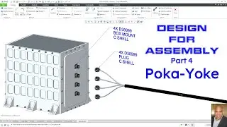 Creo Parametric - Design for Assembly (Part 4) - Poka-Yoke