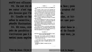 Bible Septante : Psaume 55