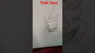 My art how to#troll face#demon gren#☠️😈🥶