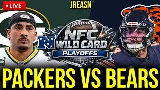 GREEN BAY PACKERS VS CHICAGO BEARS LIVE STREAM NFC WILD CARD PLAYOFFS REACTION AND PLAY BY PLAY