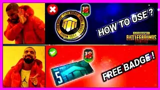 HOW TO USE RP BADGES VOUCHER S18 PUBG MOBILE | ROYAL ADVENTURE| TYSON NOOB GAMER