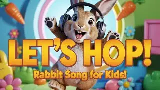 Bunny Birthday Song | Funny Rabbit Nursery Rhymes and Celebration Music for Kids and Babies