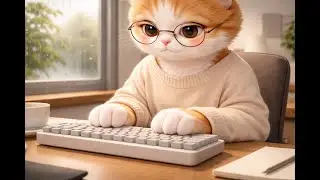 비 오는 날 사무실 ASMR ☔ | Office Sounds &bull; Typing &bull; Writing &bull; No talking