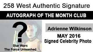 Adrienne Wilkinson Autograph of the Month Club - Star Wars Jedi Maris Brood