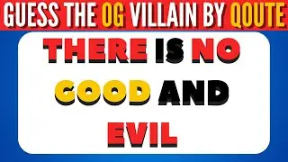 Guess the Villain by Their Quote 😈 | Movie & Series Quiz Challenge
