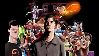 Mortal Kombat 3 characters art (2018)