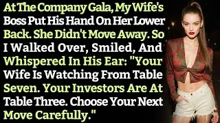 At The Company Gala, My Wife's Boss Put His Hand On Her Lower Back. She Didn't Move Away. So I...